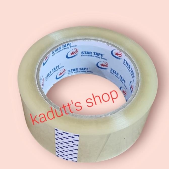 

Best Seller! Lakban/Isolasi Bening OPP STAR TAPE Bening 2 inch x 100 yard (48 mm) - Harga Terjangkau, Pengiriman Cepat!