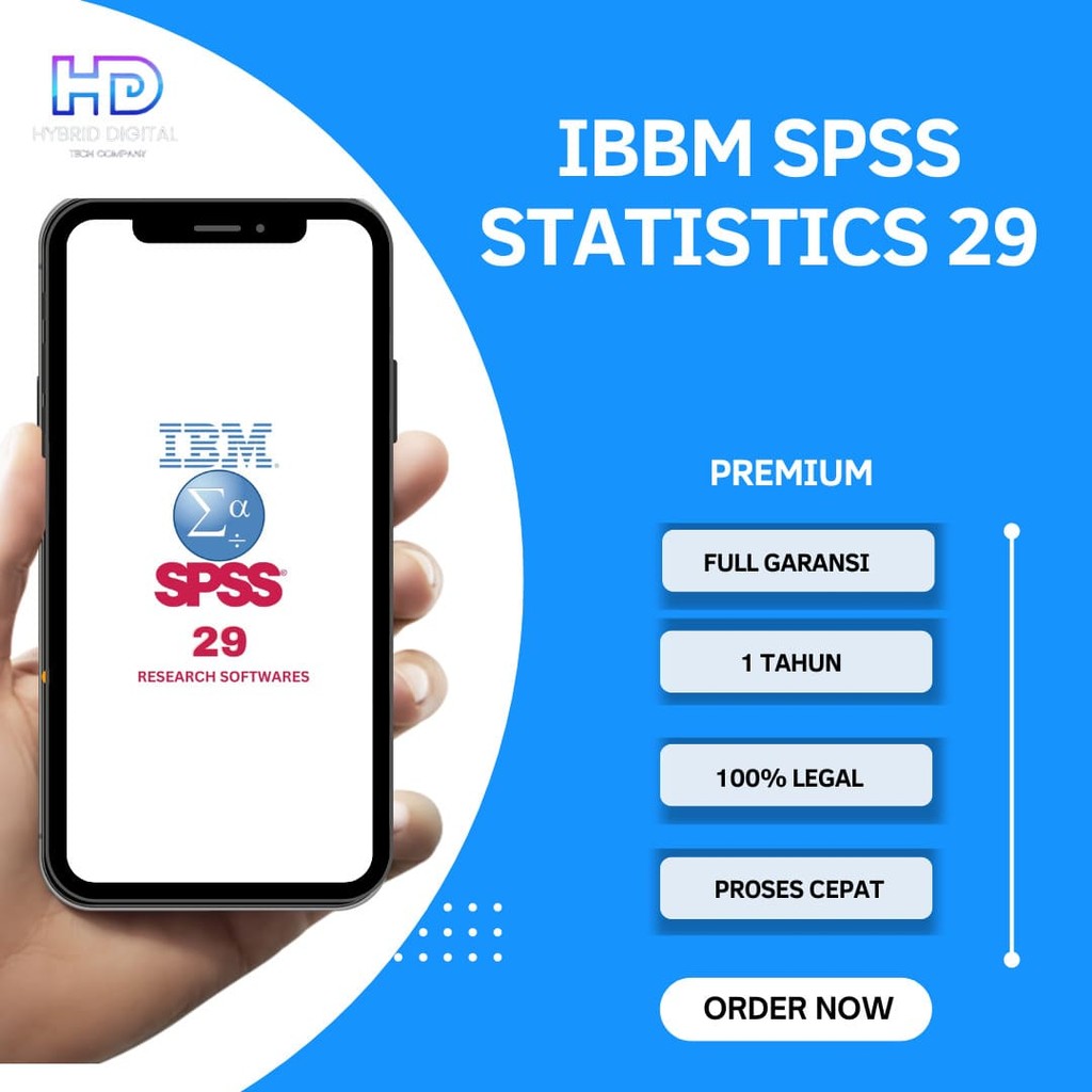 Aplikasii IBM Spss Statistik 29 (Mac/win) Premium Full Version