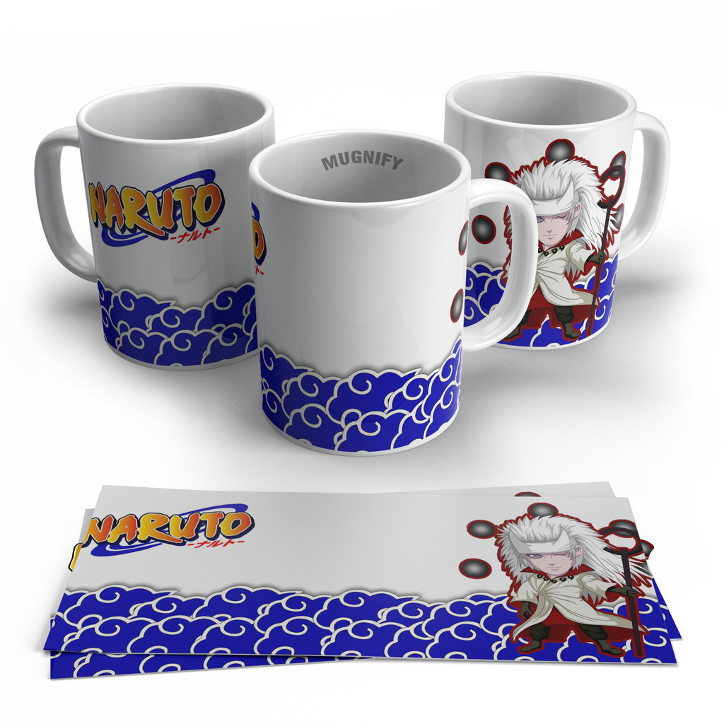 Gelas Mug Bergambar Naruto | Kado Hadiah Gelas Mug Kartun Naruto