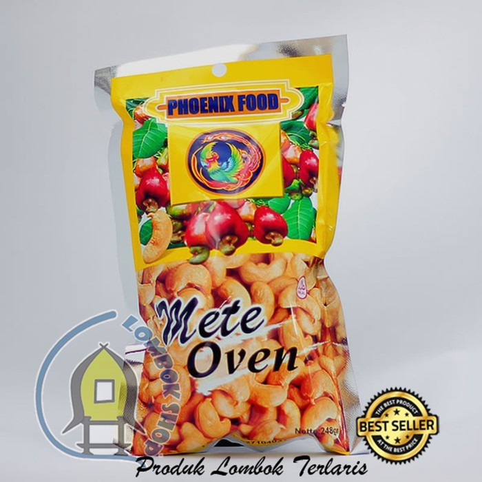 

Ready Kacang Mete Oven Phoenix Khas Lombok 248 Gram