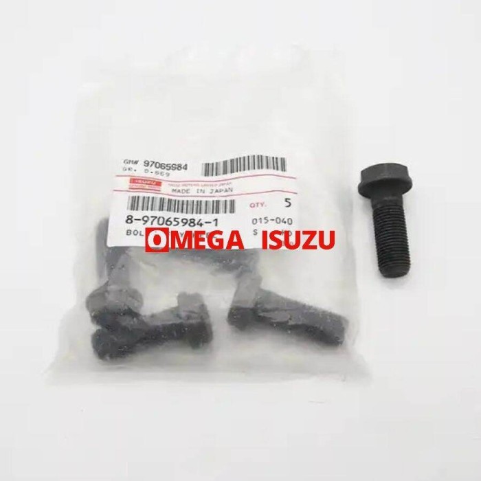 Bolt Baut Flywheel Fly Wheel Roda Gila Isuzu Panther Dmax Traga Ori
