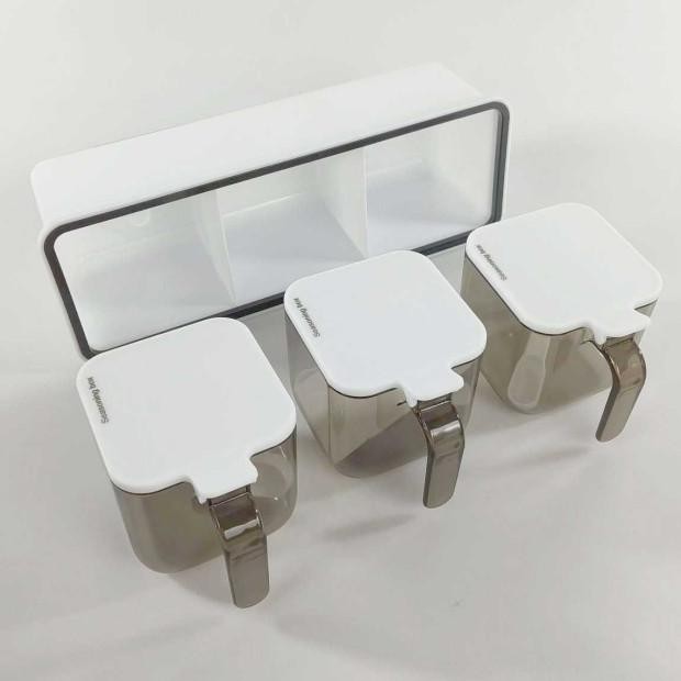 Rak Tempat Bumbu Dapur Ecoco Free Sendok