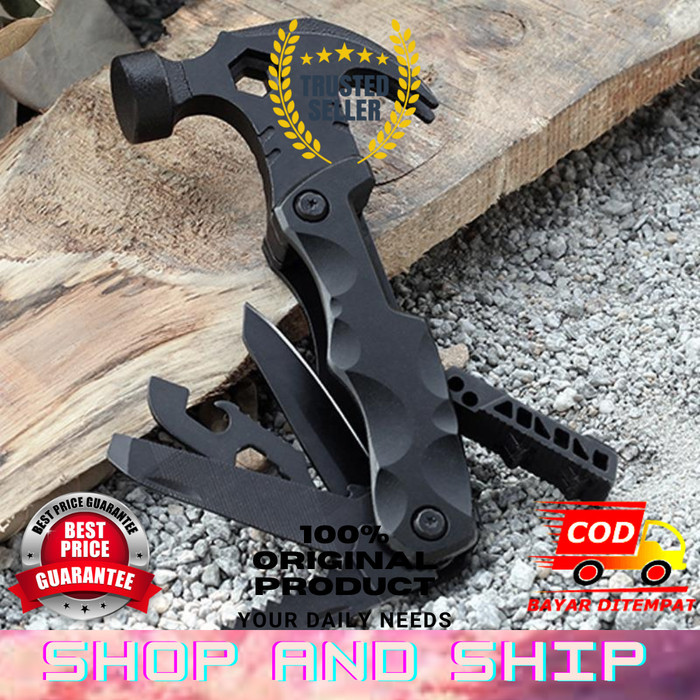 Hammer Multi Tools (Palu Survival Multifungsi) ORIGINAL SAS