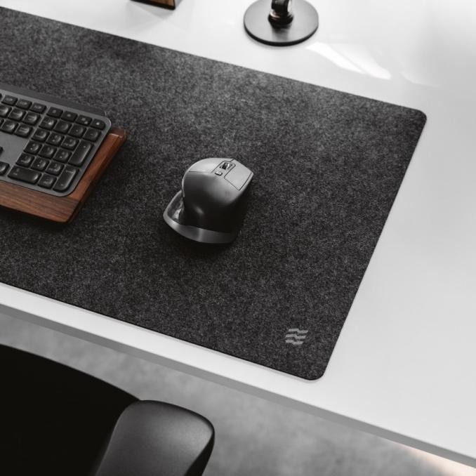 EASEE WOOL FELT DESKMAT / LARGE DESKPAD / MOUSEPAD FELT / DESK MAT PREMIUM