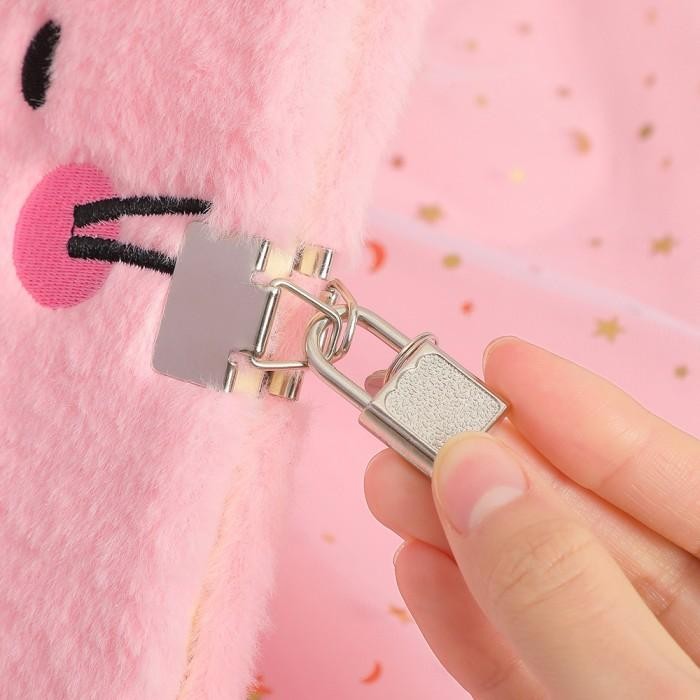 

Buku Gembok Bunny Notebook Buku Bulu Motif Kelinci Import Berkualitas