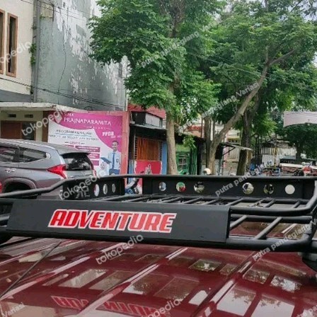 Promo Roof Rack Bagasi Atas Mobil All New Terios Merek Adventure + Cross Bar