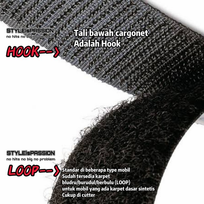 Promo All New Innova Reborn Jaring Bagasi Import Khusus Toyota Innova