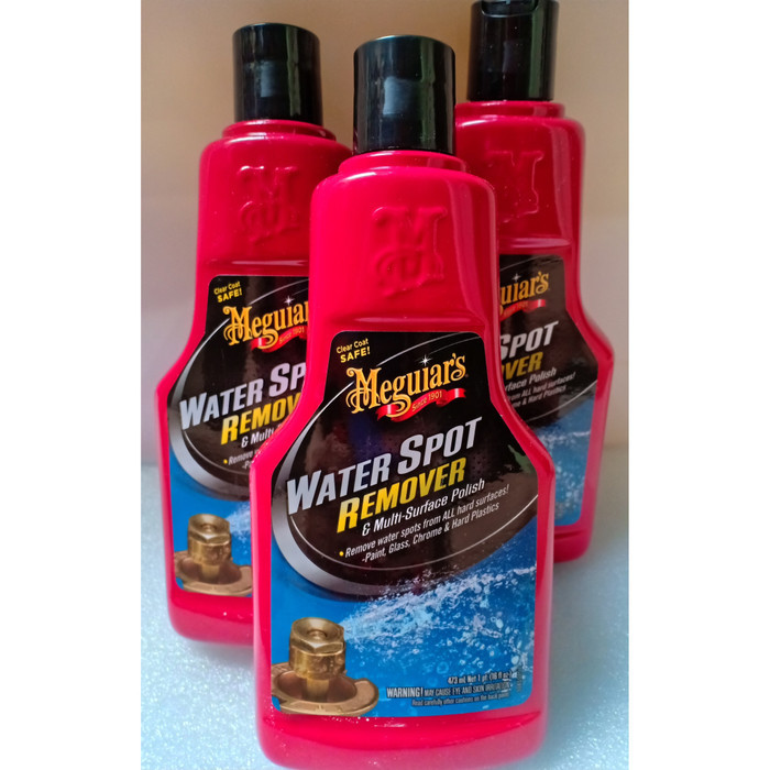 TERBARU Meguiars Water Spot Remover/ obat penghilang jamur kaca body mobil