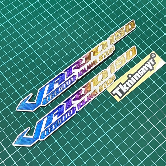 Emblem Titanium Vario 125/150 Sepasang Idling Stop Vietnam