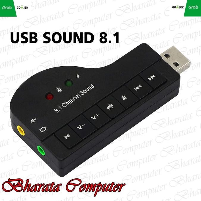 

Diskon! SKU-1025 USB SOUND 8.1 CHANNEL MODEL PIANO / HIFI MAGIC SOUND CARD