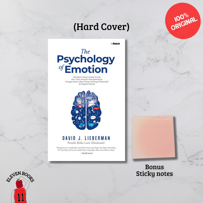 

Buku Original Hard Cover The Psychology of Emotion - David J. Lieberman (Baca)