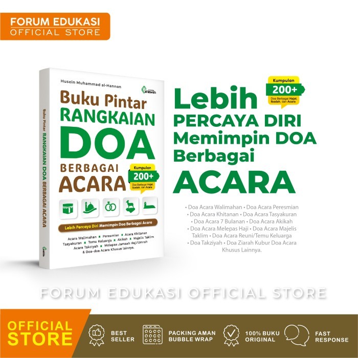 

BUKU PINTAR RANGKAIAN DOA BERBAGAI ACARA