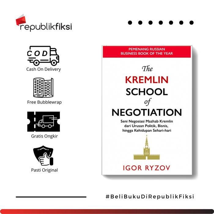 

Buku The Kremlin School of Negotiation - Igor Ryzov - Alvabet