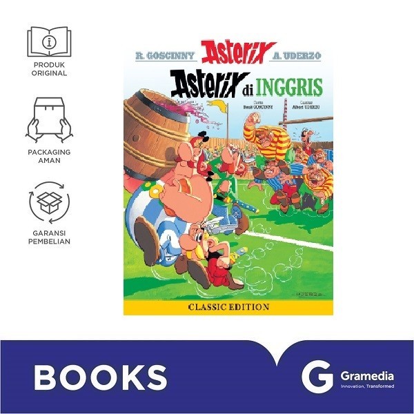 

Gramedia Buku Asterix - Asterix Di Inggris Classic