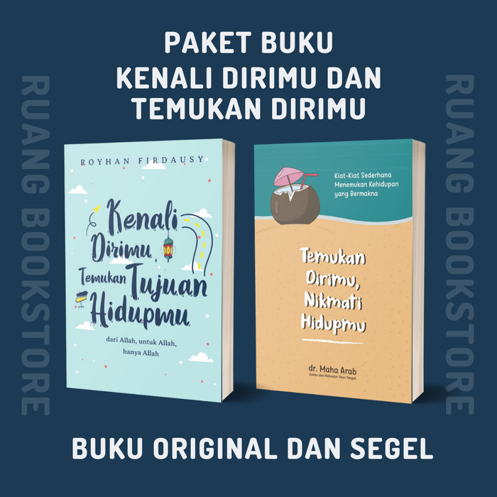 

Paket Buku Kenali Dirimu dan Temukan Dirimu - Buku Original Segel
