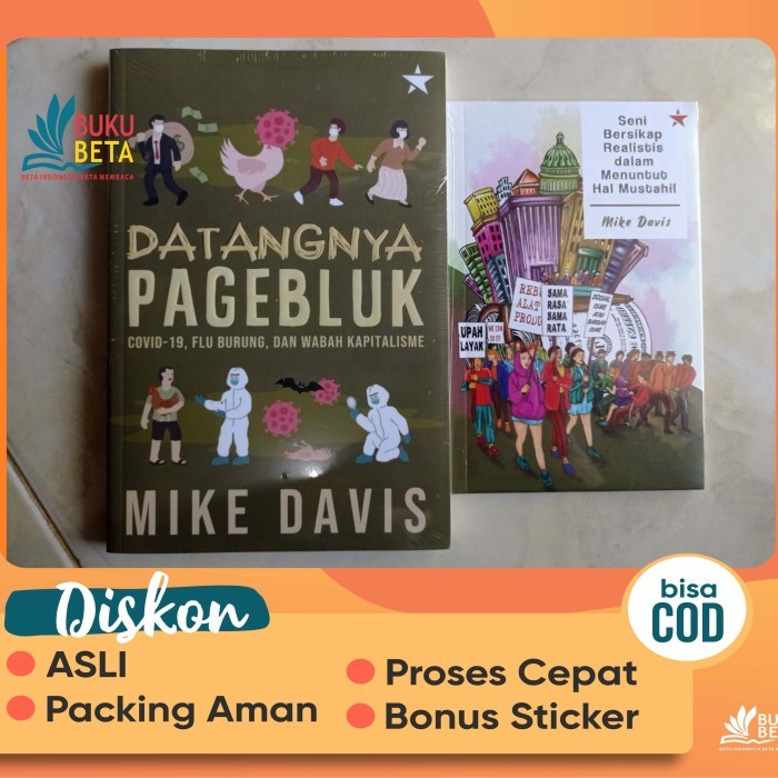 

Paket Buku Datangnya Pagebluk dan Seni Bersikap Realistis - Mike Davis