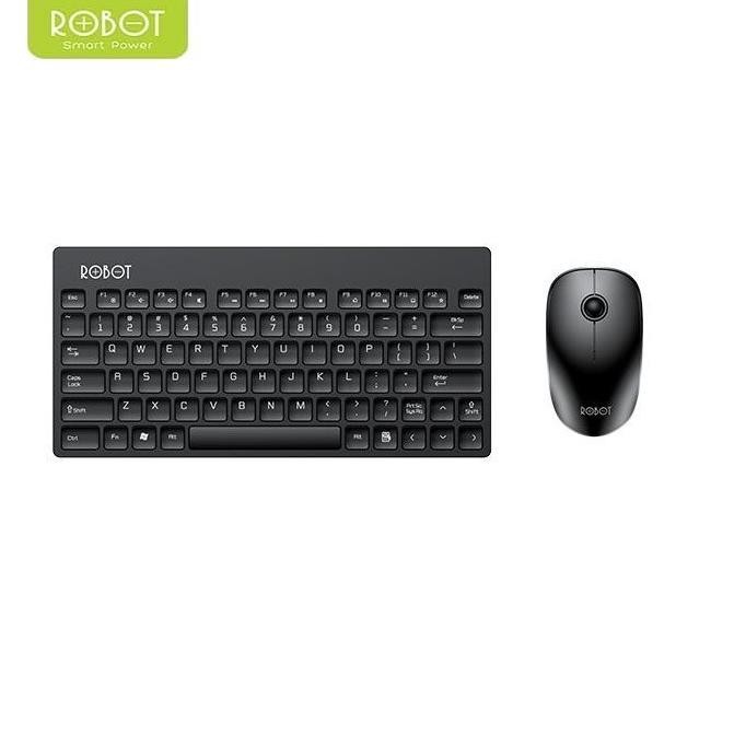 

Diskon! Keyboard Mouse Combo Robot KM3000 Mini Wireless