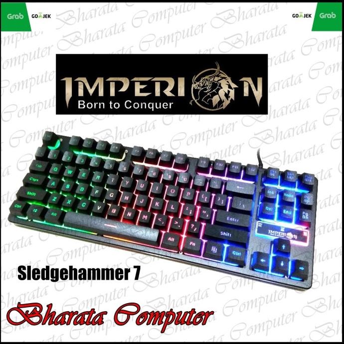 

Diskon! Keyboard Gaming Imperion Sledgehammer 7 KG-S07C
