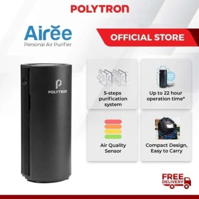 Air Purifier Polytron Airee PCP01 Portable HEPA13 Filter Udara