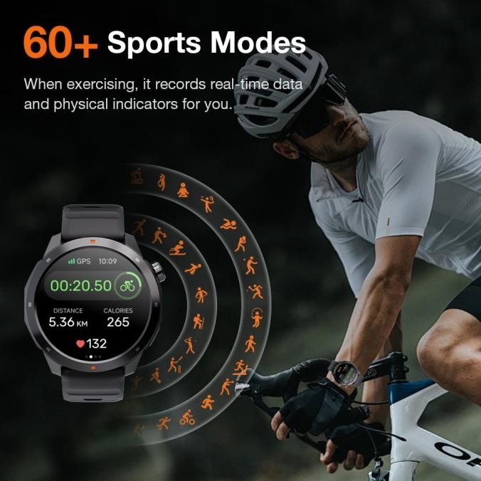 

Terlaris Aolon Smartwatch Amoled Aod Display Smartwatch Pria Gps Map Pace Bluetooth/Outdoor Sports Jam Tangan Lari Pria Running Ready Stok