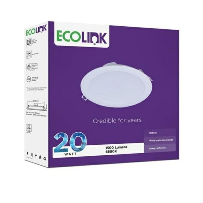 Ready Lampu Downlight Led 20 Watt 20 Watt 20W Ecolink