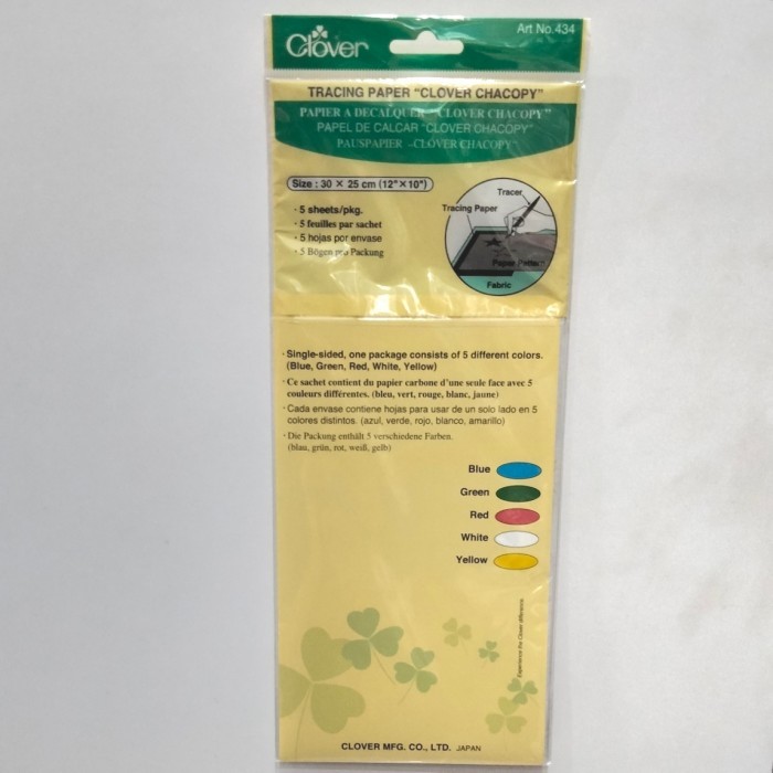 

Tracing Paper "Clover Chacopy" 434
