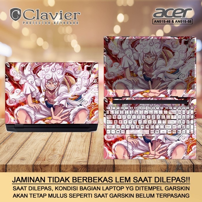 Sale Cover Garskin Laptop Acer Nitro 5 An515-58-59X8 70La 78Pt Transparan