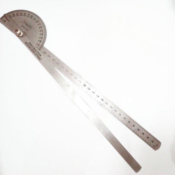

C-Mart 400mm Protractor - Busur Teknik Stainless Steel
