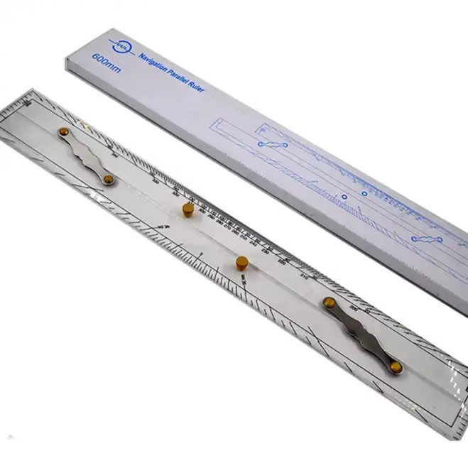 

Mistar Jajar Penggaris Peta Navigation Parallel Ruler 600 MM / 60 CM