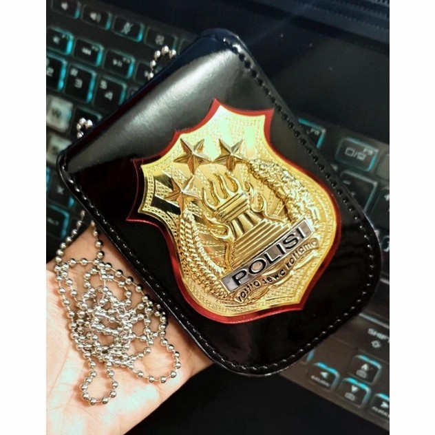 

CARD HOLDER ID NAMETAG DOMPET KALUNG POLRI POLISI POLICE. Kualitas Oke