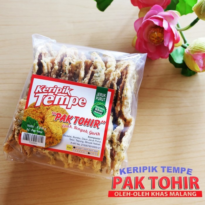 

OBRAL Keripik Tempe Pak Tohir Jeruk Purut