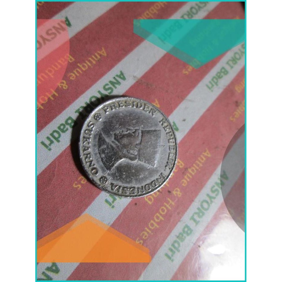 koin sukarno 5 sen irian barat 1962 iklan L759 11OKTZ4 sparepart