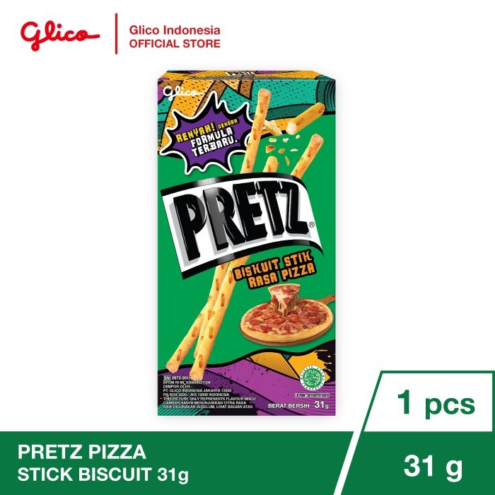 

TERUJI Glico Pretz Pizza Stick Biscuit 31g