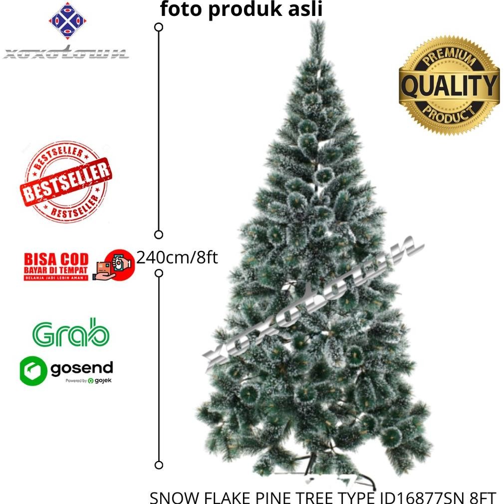 CR - Pohon Natal 8 Feet 240 Cm 2,4 Meter Christmas Tree [dekorasi natal] TERLARIS