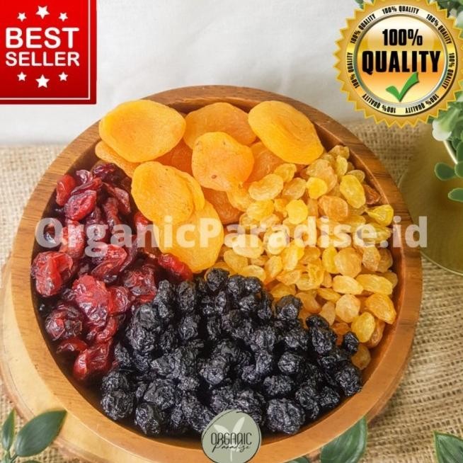 

X Dried Fruit 500 Gram Quality Organic Paradise