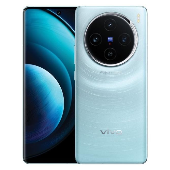 

BLUE- VIVO X100 5G 256GB [ RAM 12GB ] BLACK BLUE GARANSI RESMI VIVO INDONESIA - NFC ZEISS TELEPHOTO CAMERA