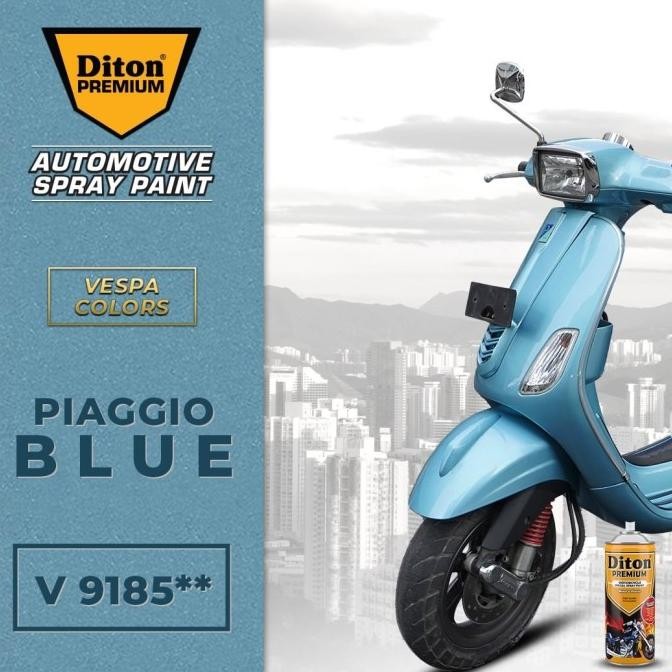

BLUE- CAT SEMPROT DITON PREMIUM VESPA COLORS - PIAGGIO BLUE V 9185**