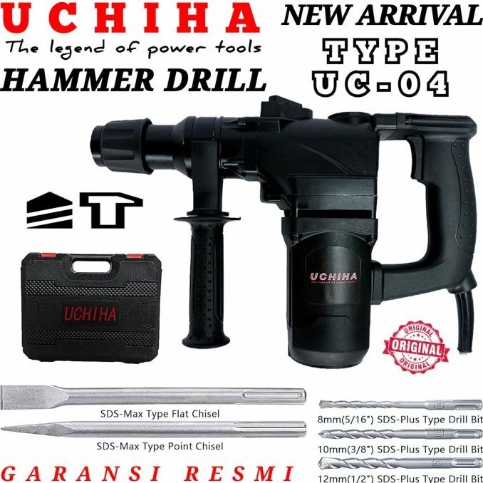socket - hammer drill bobok beton uchiha bor rotary jack penjebol beton uc04