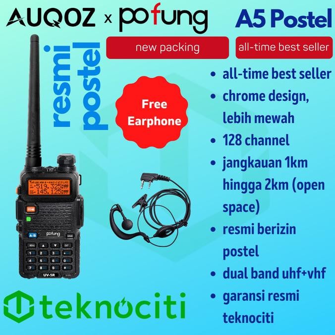 POFUNG UV-5R HT / UV5R Handy Walkie Talkie