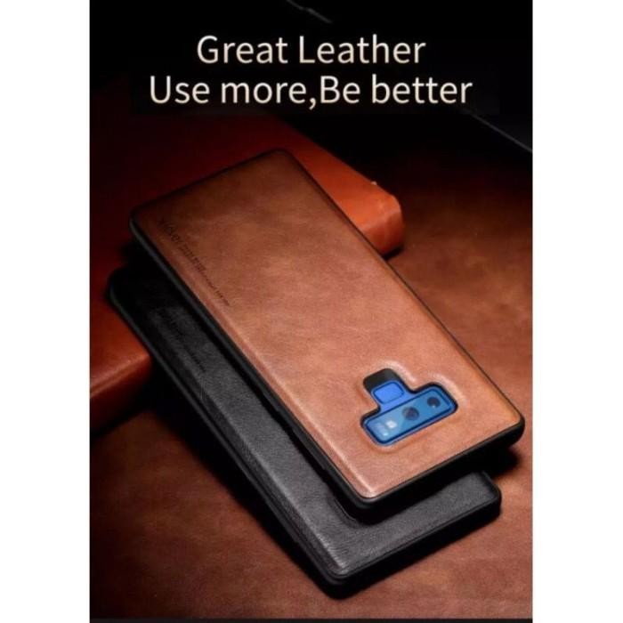 Leather Case Samsung Note 8 Note 9 Note 10 Plus X-Level Premium