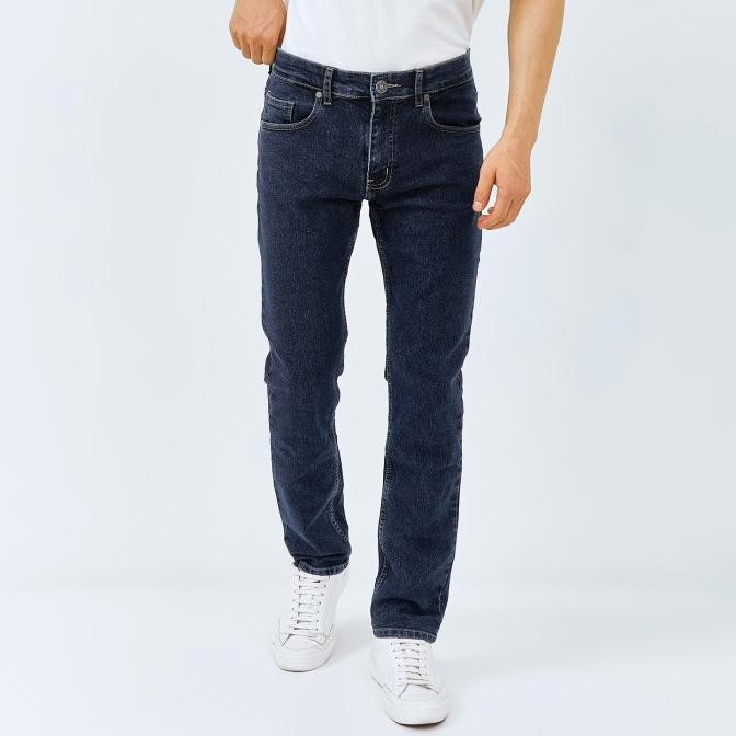 

BLUE- M231 CELANA PANJANG JEANS DENIM STRETCH PRIA DARK BLUE C1170