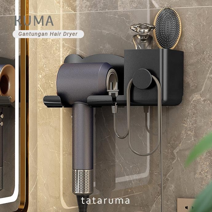 

kuma - gantungan hairdryer cantolan holder tempat pengering rambut termurah