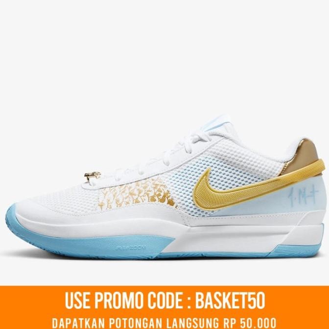 

BLUE- SEPATU BASKET NIKE JA MORANT 1 EP YEAR OF THE DRAGON AQUARIUS BLUE ORI