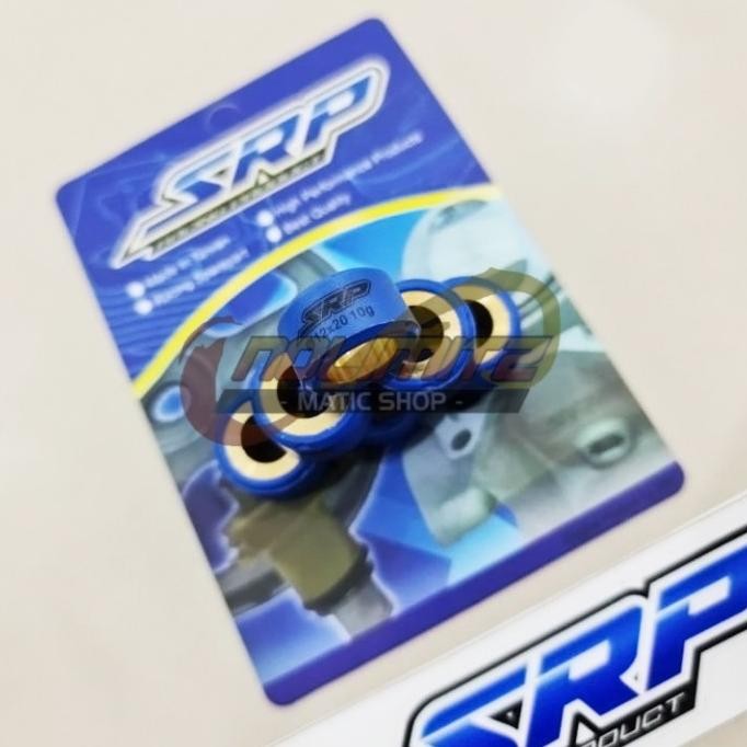 

BLUE- ROLLER RACING SRP BLUE TEFLON 10GR YAMAHA NMAX AEROX 155 LEXI XEON M3