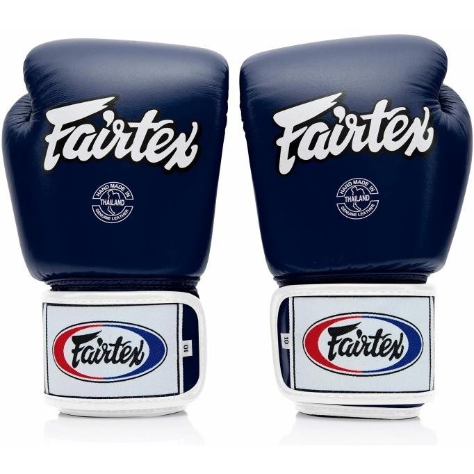 

BLUE- FAIRTEX MUAYTHAI BOXING GLOVES BGV1 BLUE