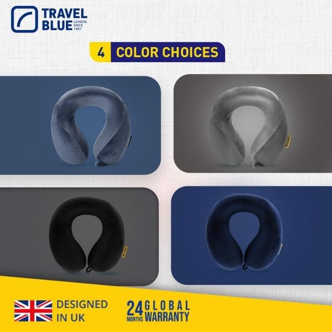 

BLUE- TRAVEL BLUE MIX NECK TRAVEL TRANQUILITY PILLOW L/XL - MIX TB212