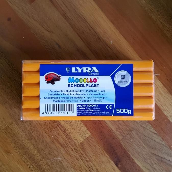 

Terlaris Lyra Modelling Clay / Plastisin Lilin / Modello Schoolplast 500 gram COD