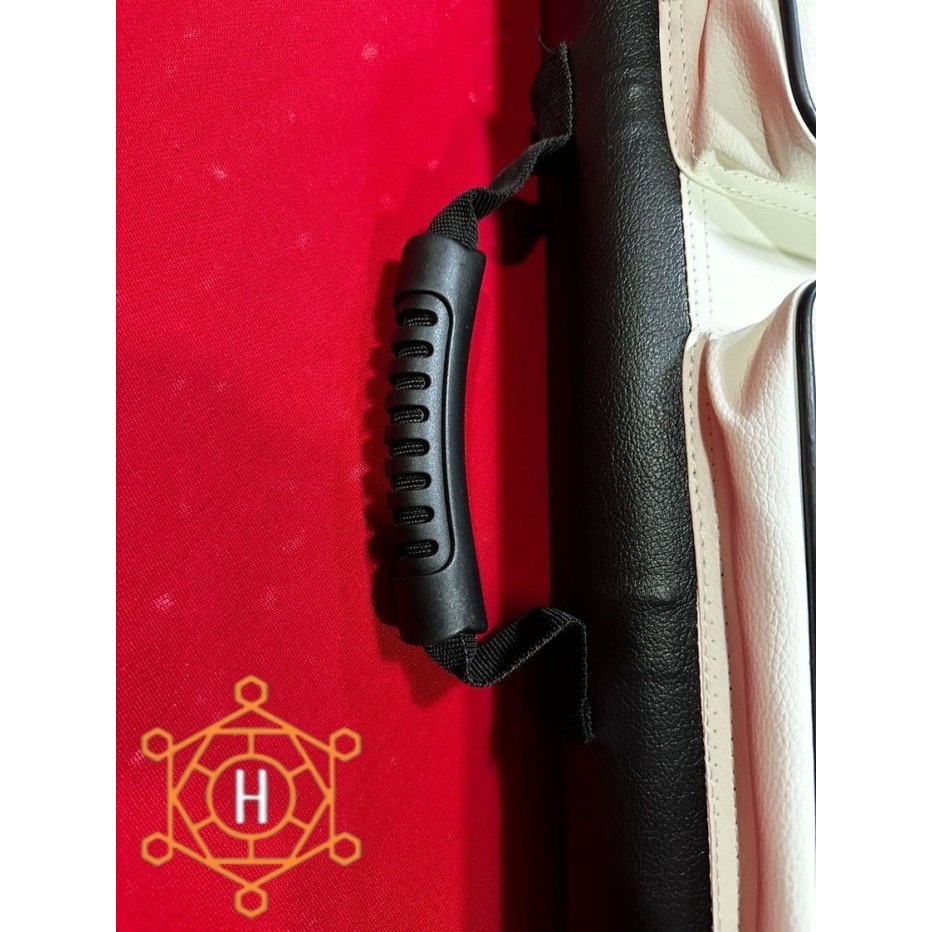 Tas Billiard Cue Case 2X2 Putih Tube Case