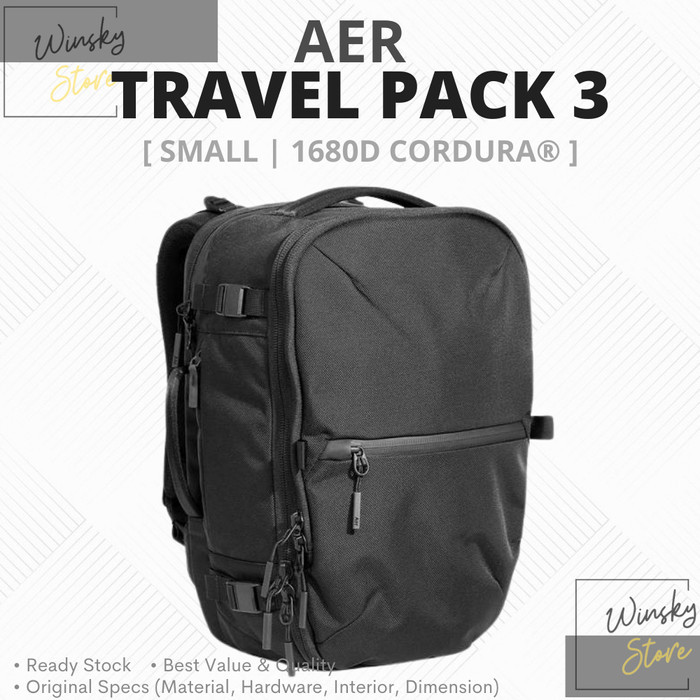 AER Travel Pack 3 Cordura 1680D Small - Backpack Bag/Tas EDC