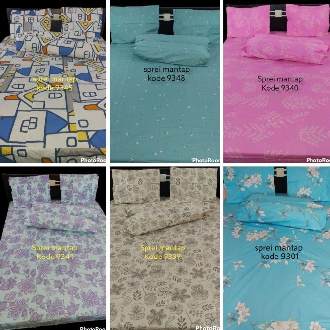 sprei perca My Love ukuran 180x200 tinggi 40